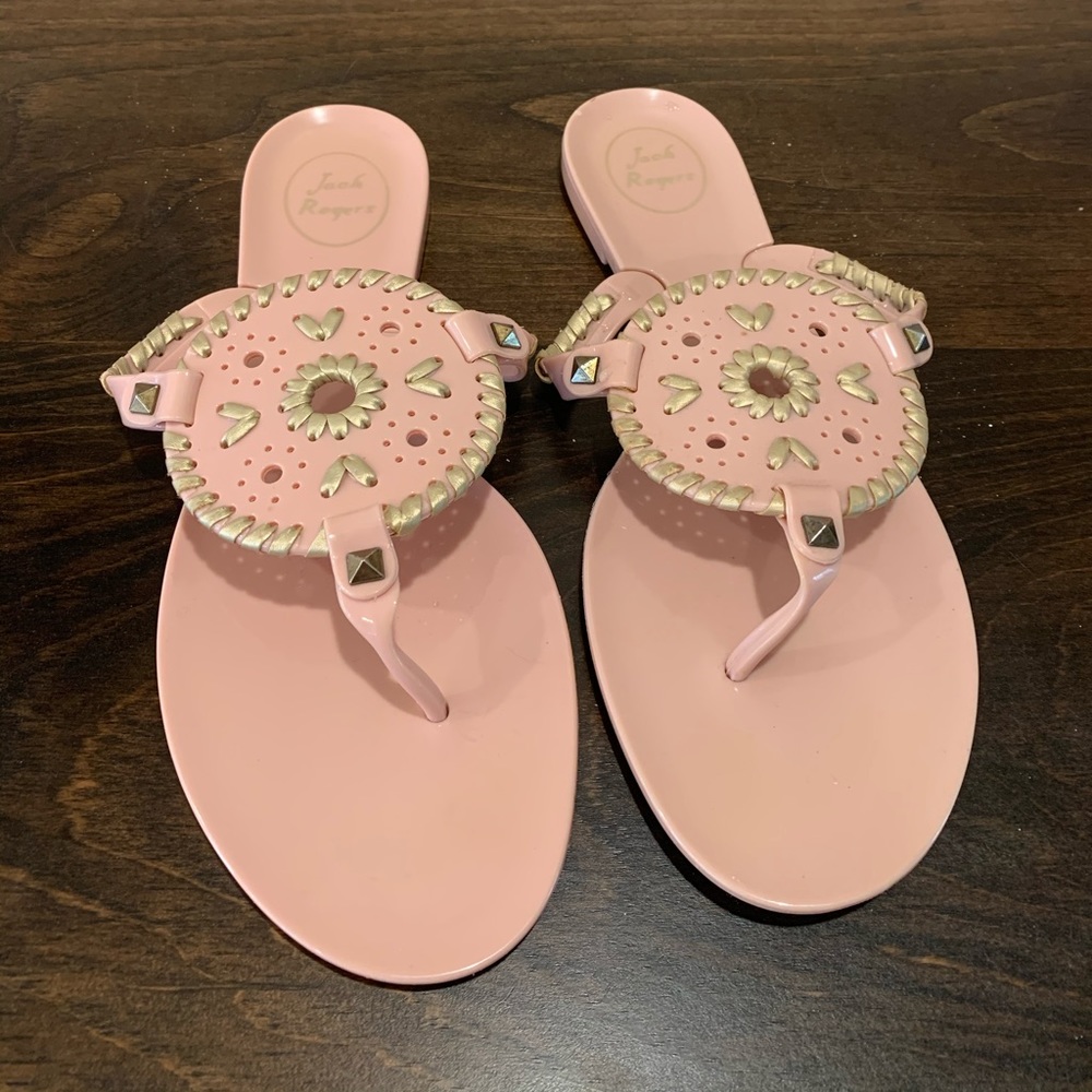 Jack Rogers jelly sandals